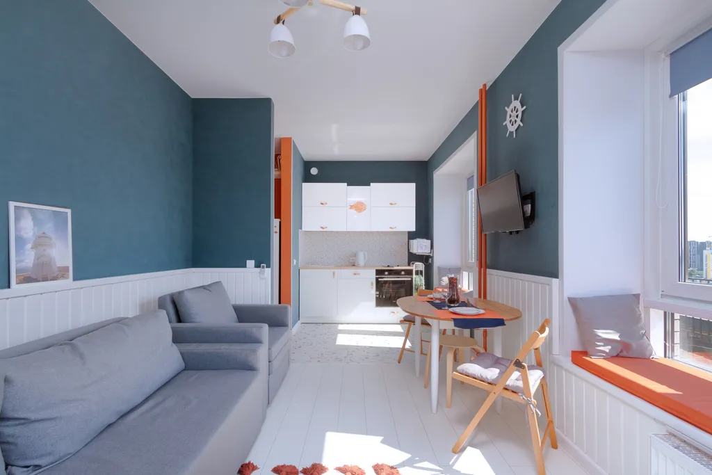 Квартира Квартира Апартамент с террасой на крыше и видом на реку — Новосибирск