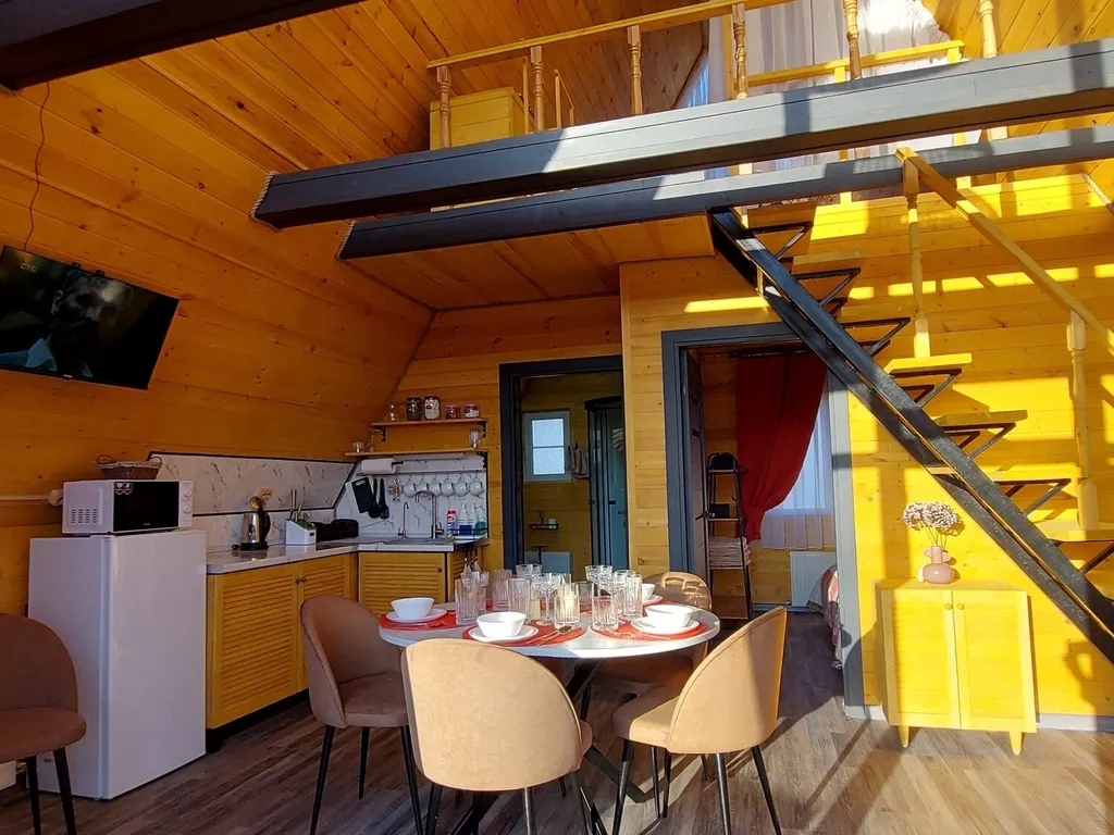 А-фрейм домик-2 в предгорье Адыгеи