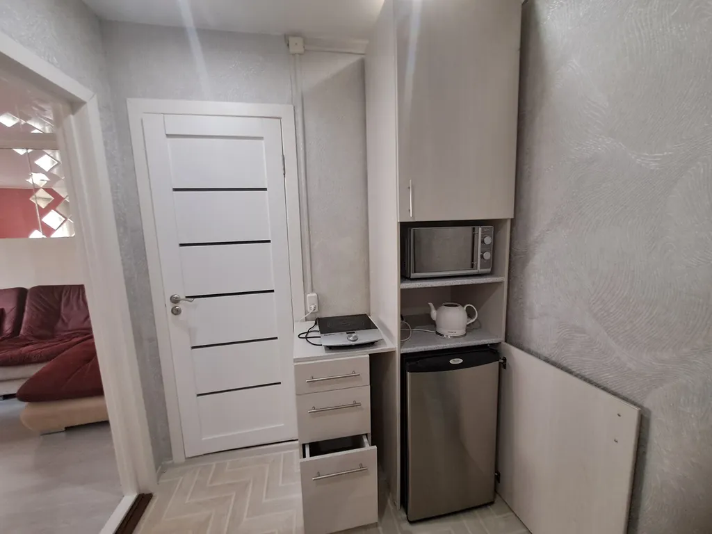 Квартира 1-комнатная квартира с кондиционером и джакузи с дизайнерским ремонтом — Барнаул