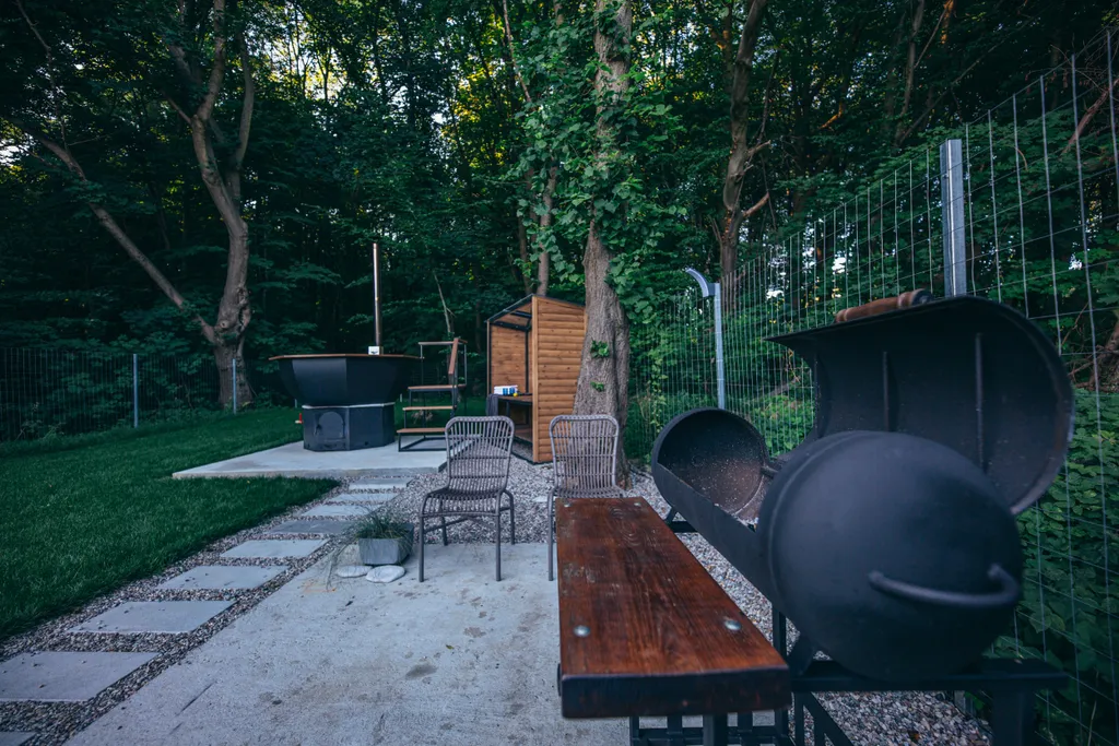 Дом у моря - Барнхаус в лесу