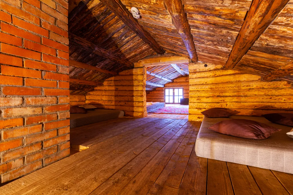 Деревянный домик