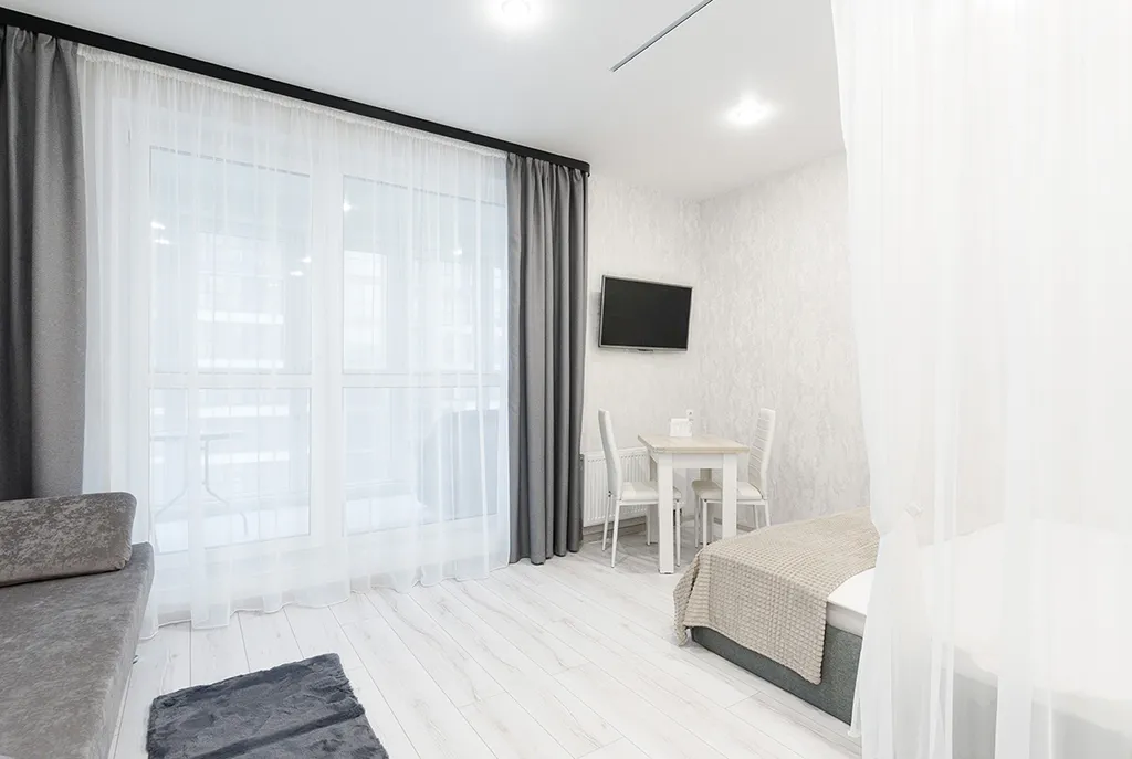 Апартаменты с видом на город в районе Минск мир