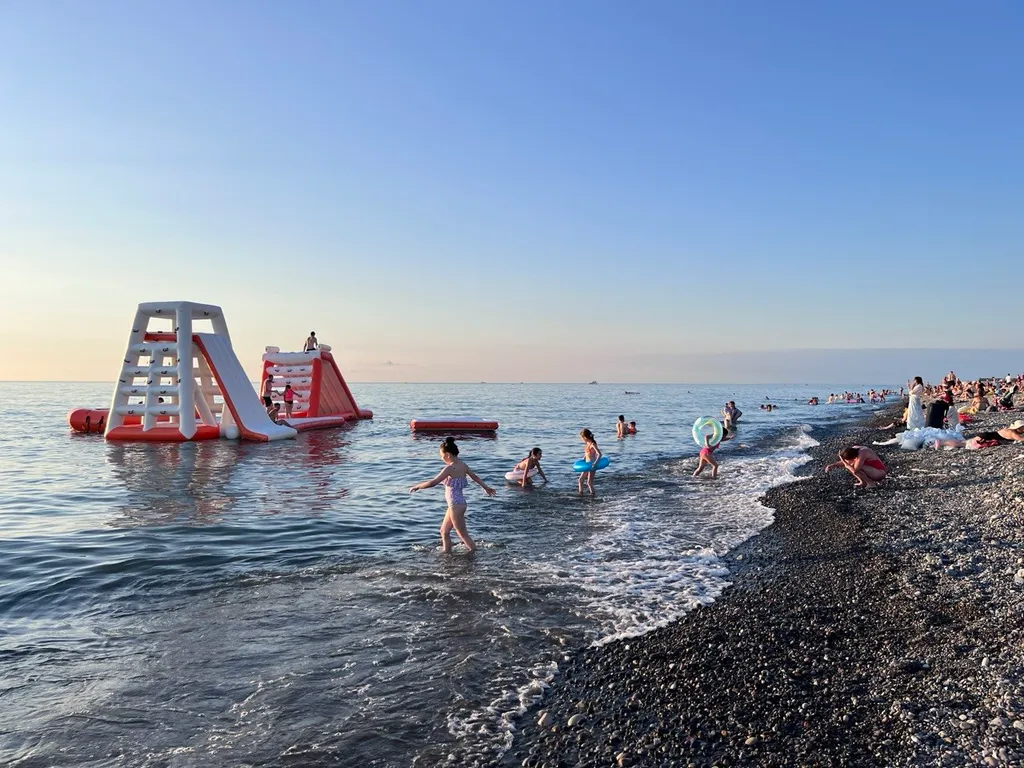 Студия на первой линии с видом на море