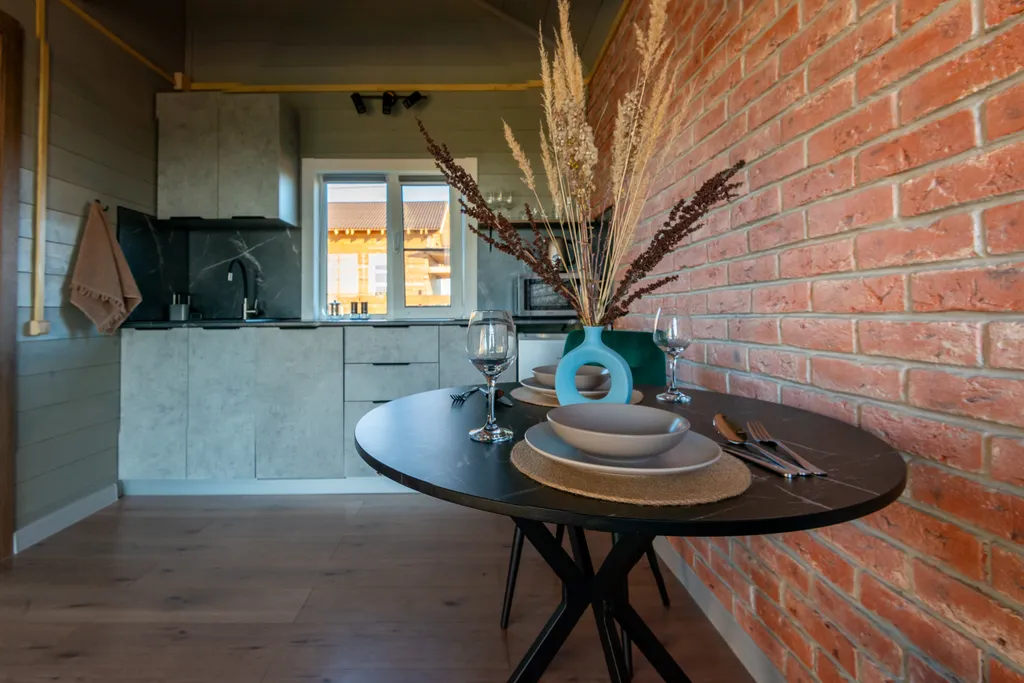 Дом с горячей купелью фурако на берегу реки