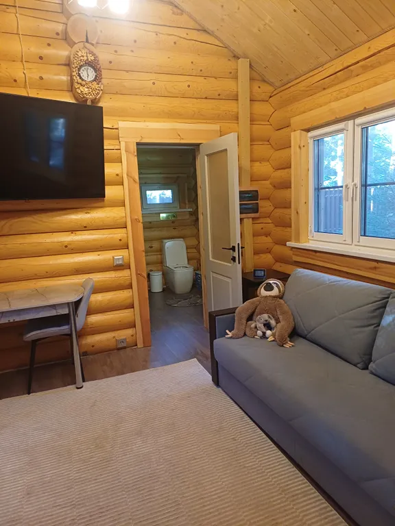 Дом в сосновом лесу