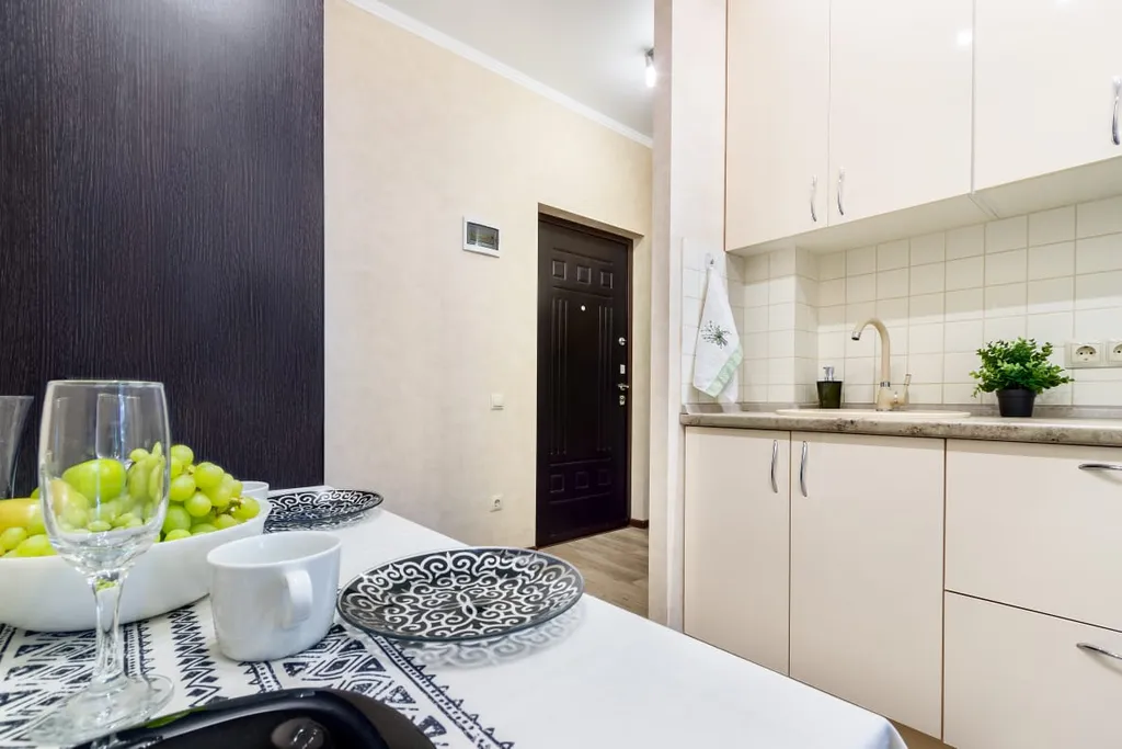 Стильные квартира с лоджией Сакура