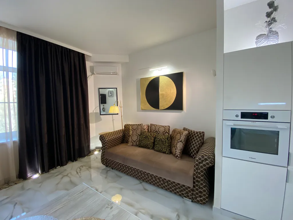 2-х комнатные апартаменты в современном стиле с камином