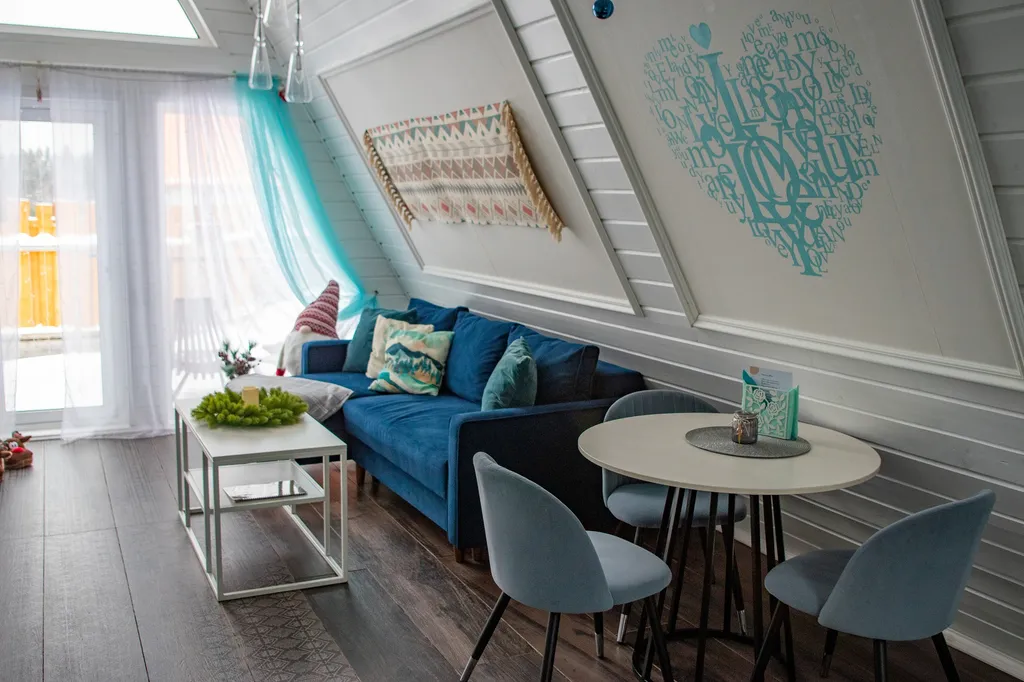 Дизайнерский коттедж Зима