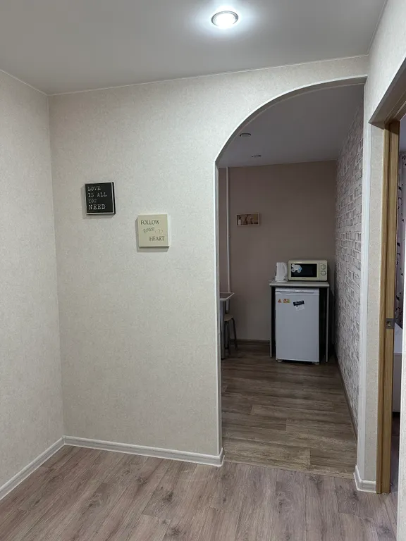 Однокомнатная квартира в центре с видом на Волгу