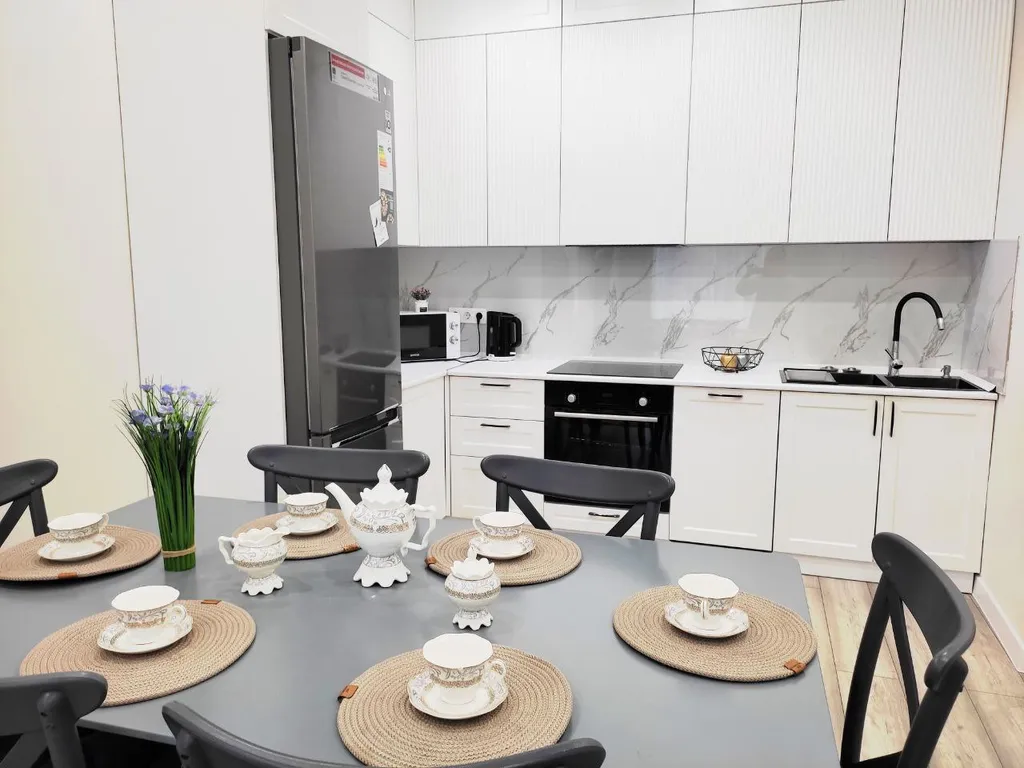 Квартира Уютная квартира в пастельных тонах Эстет — Алматы