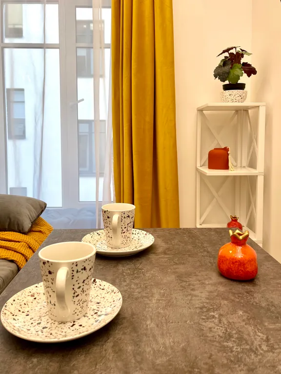 Квартира Квартира Уютная студия с прекрасным видом у метро Василеостровская — Санкт-Петербург