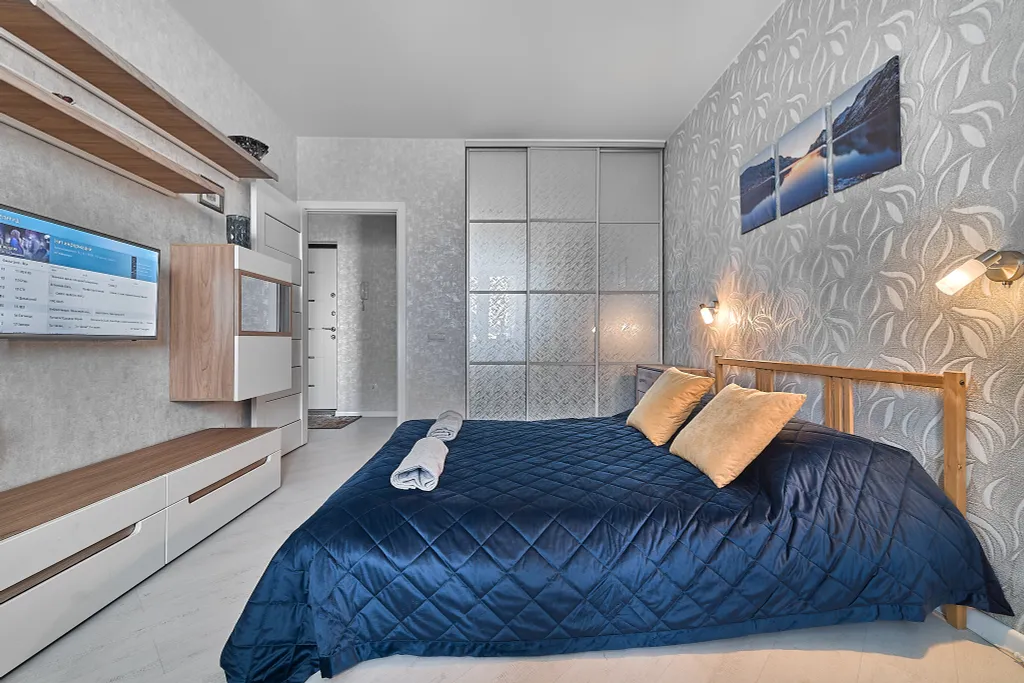 Современная квартира с удобствами и посудомоечной машиной