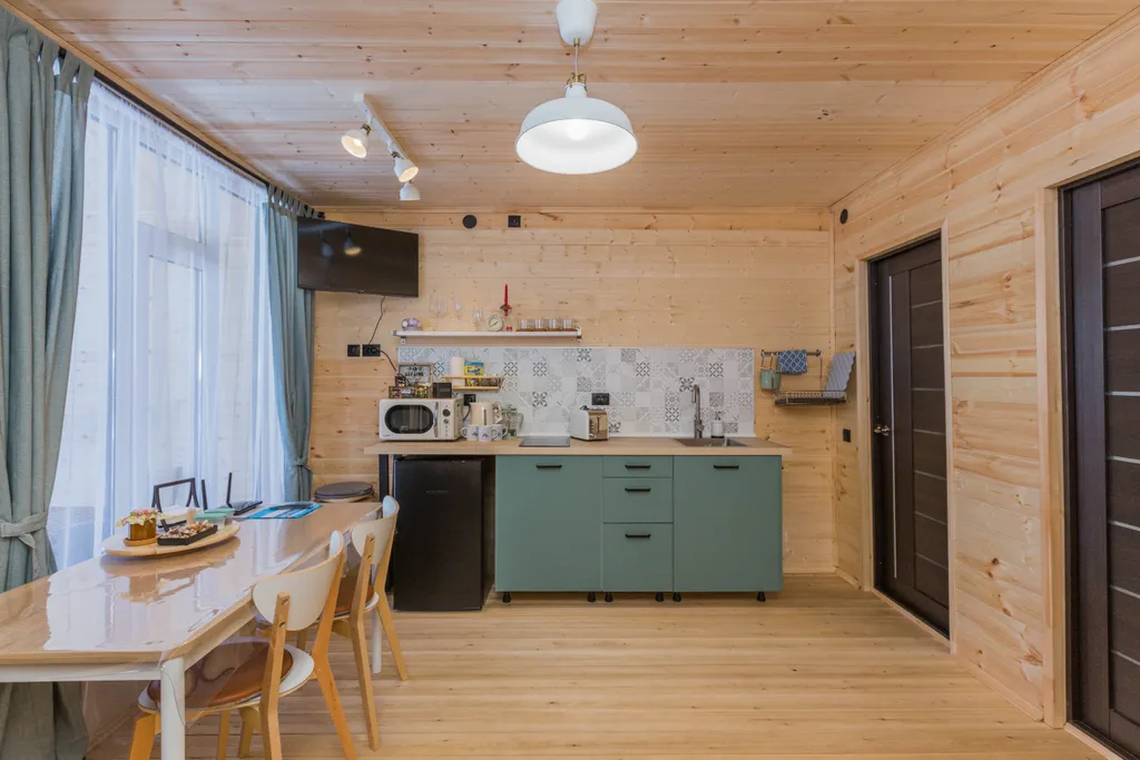 Эко домик в горах