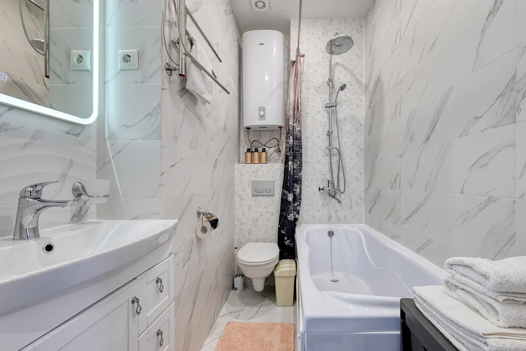 2-ком квартира с видом на горы, балкон и камином Я на Море