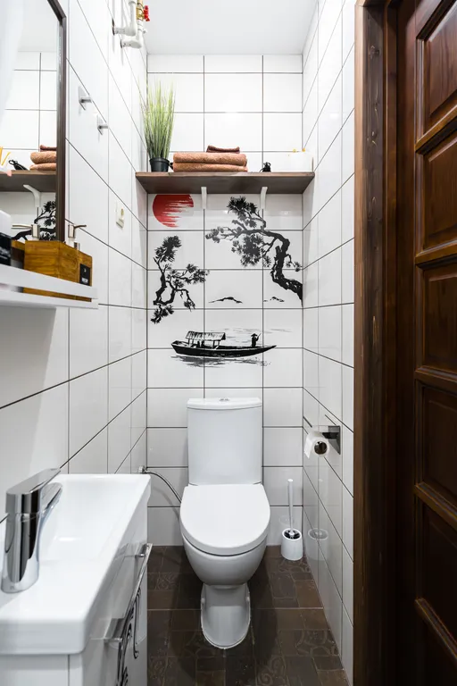 Двухярусная студия в восточном стиле в самом центре города