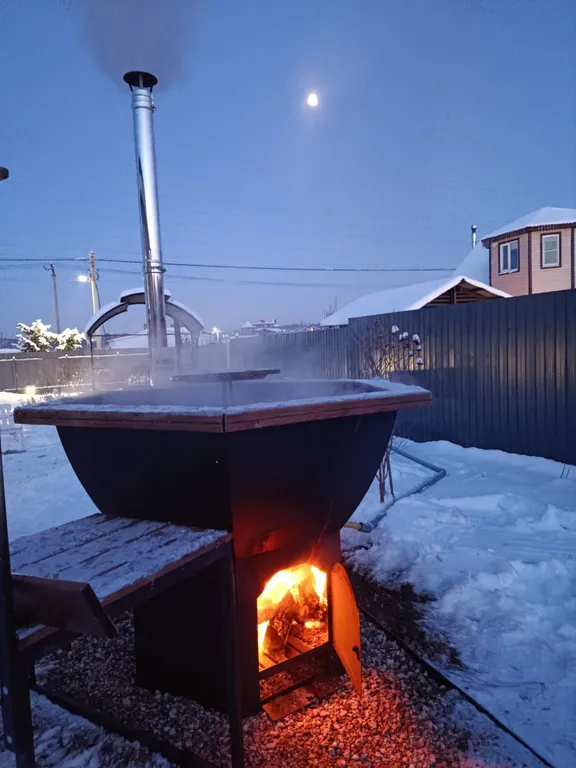 Уютный домик с сауной и банным чаном на заречной улице