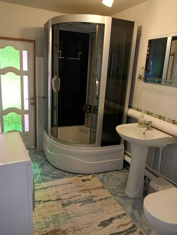 Домик с баней и фурако и барбекю на территории в 10 минутах от центра