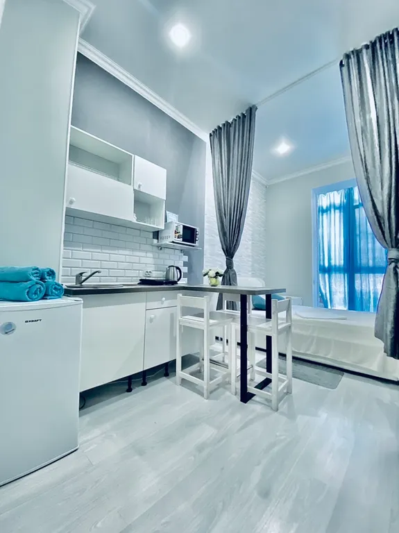 Квартира Квартира Студия «Свежесть» возле парка и озера — Горячий Ключ