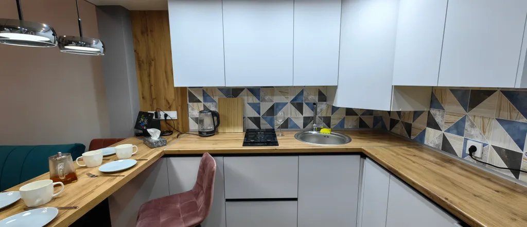 Двухэтажная квартира с видом на горы и курорт