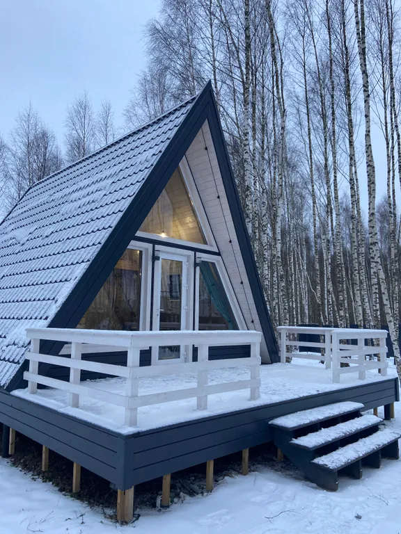 Дом в стиле A-frame