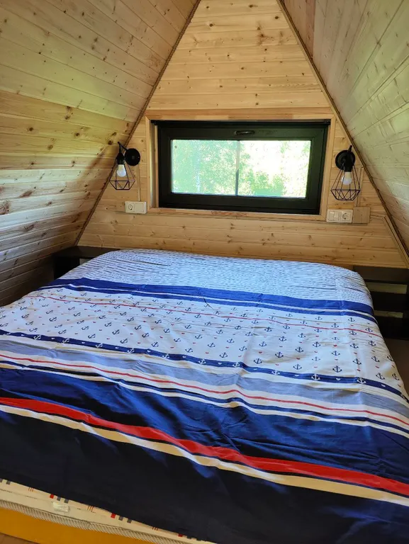 Дом 1 А фрейм на базе отдыха Куба