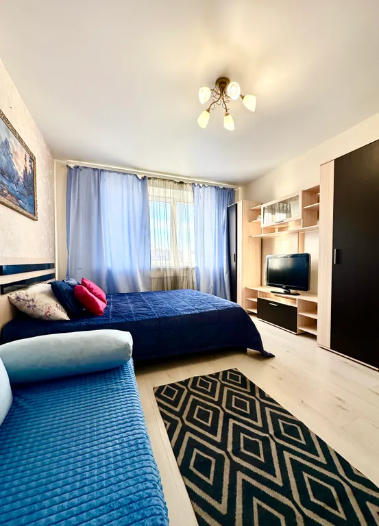 Уютная однокомнатная квартира в районе семчино, для вашего удобства