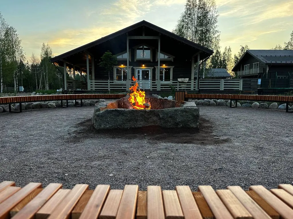 Коттедж Комфортабельный коттедж вблизи трех горнолыжных склонов — Светлое