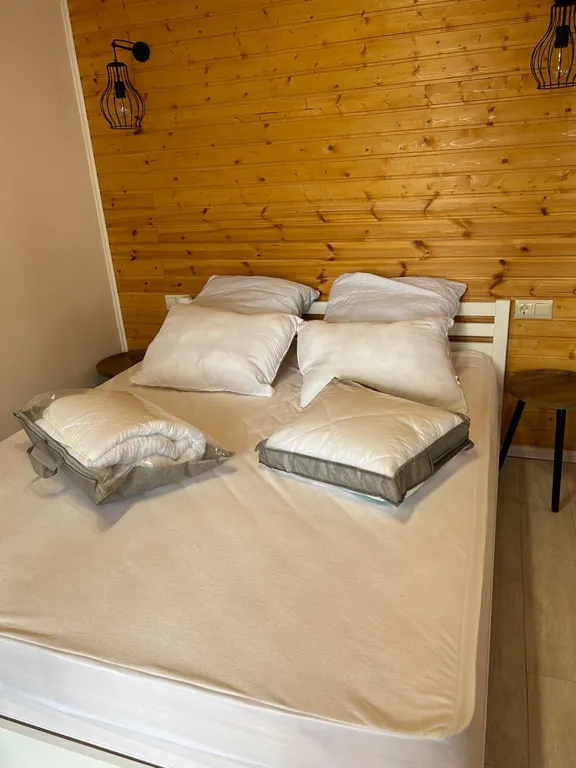 Новый дом на озере Селигер в деревне Заполёк