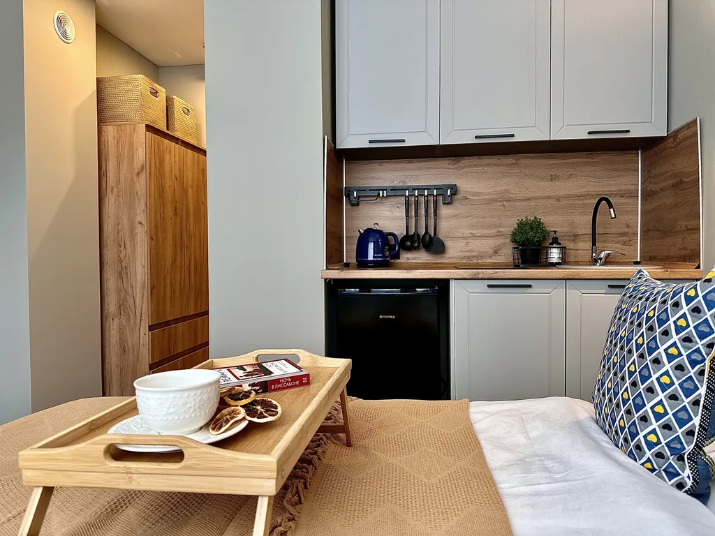 Квартира Квартира Дизайнерская студия у метро — Москва