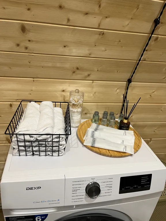 А-фрейм дом с видом на на горы