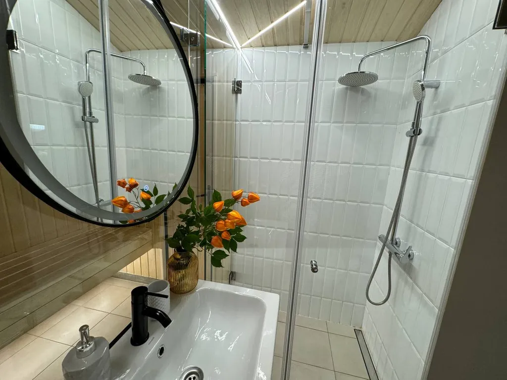 Коттедж Ультрасовременный домик для отдыха вдвоем с сауной, купелью, мангалом — Москва