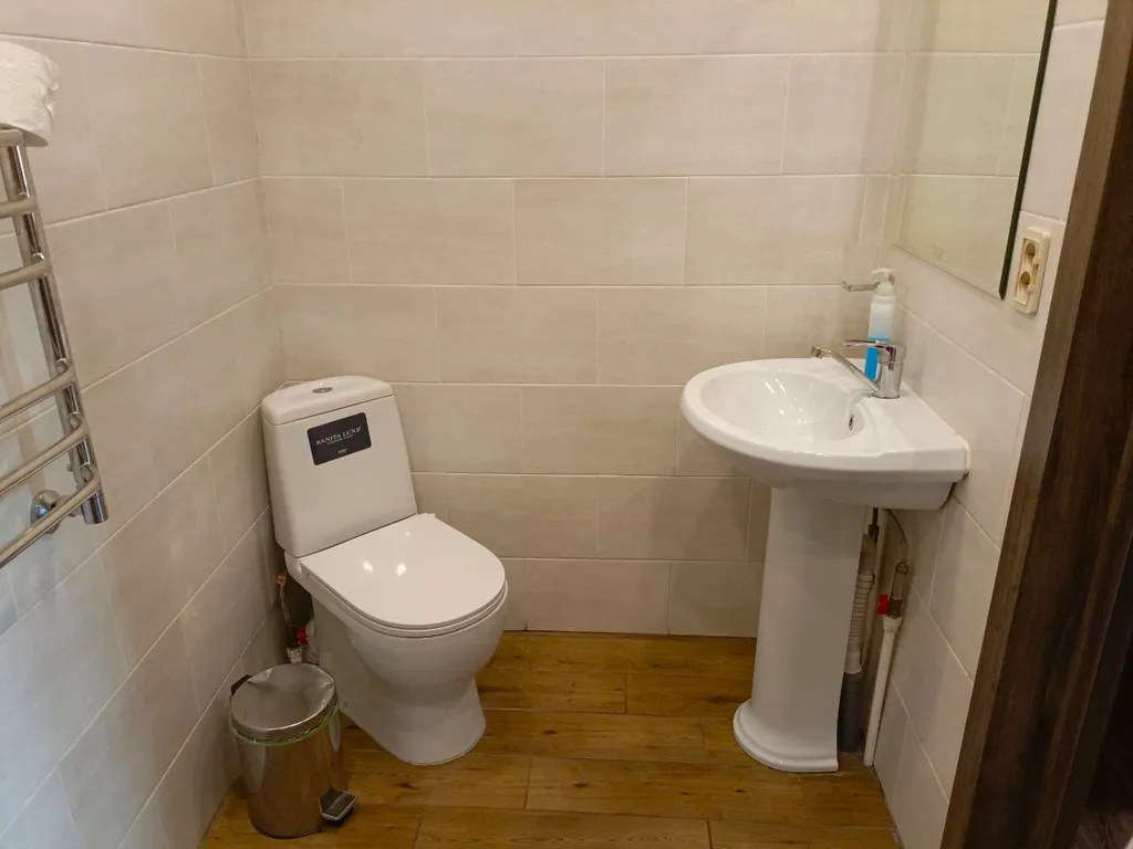 Апартаменты с детской площадкой и баней