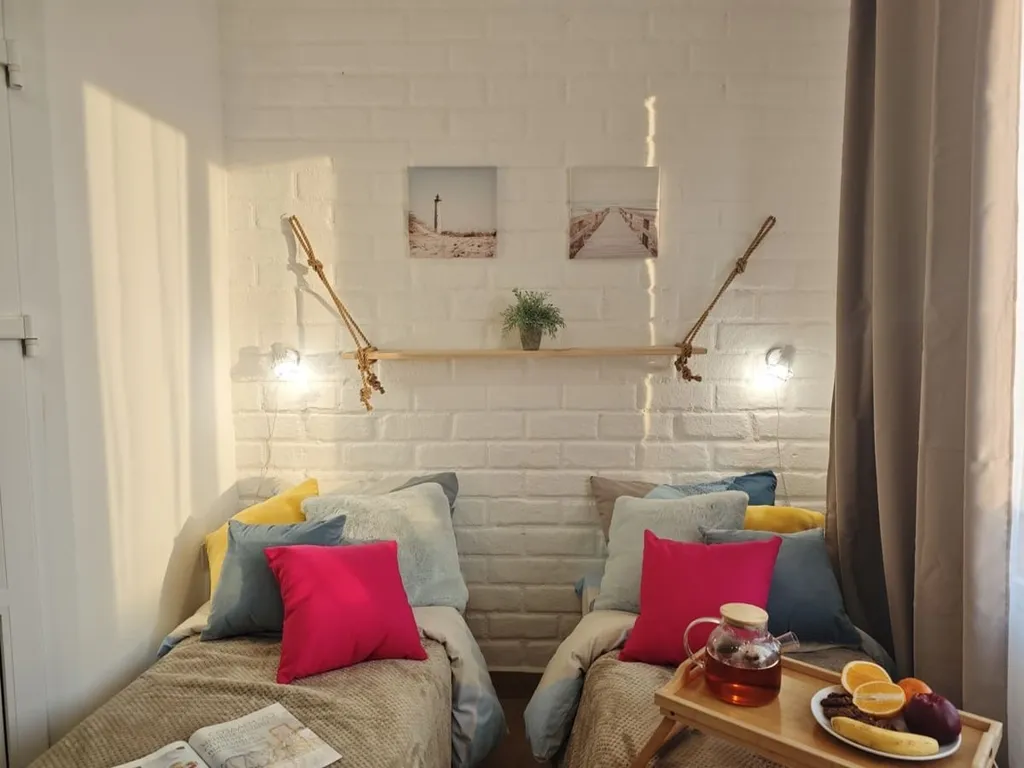 Двухместная студия с кроватью-трансформером