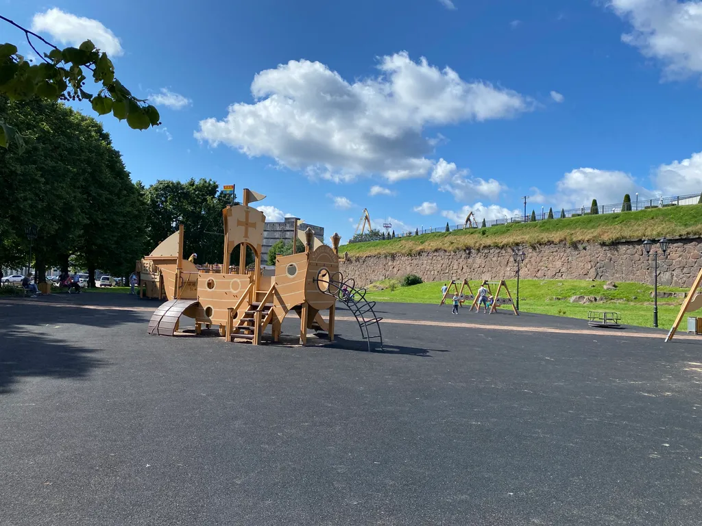 Уютный уголок в центре старого города