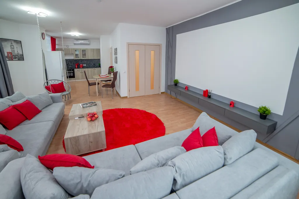 Бордовый закат в Чемпион-парк