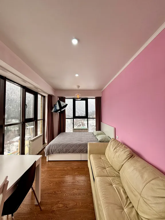 Квартира Студия с панорамным видом на горы — аренда посуточно в Домбай