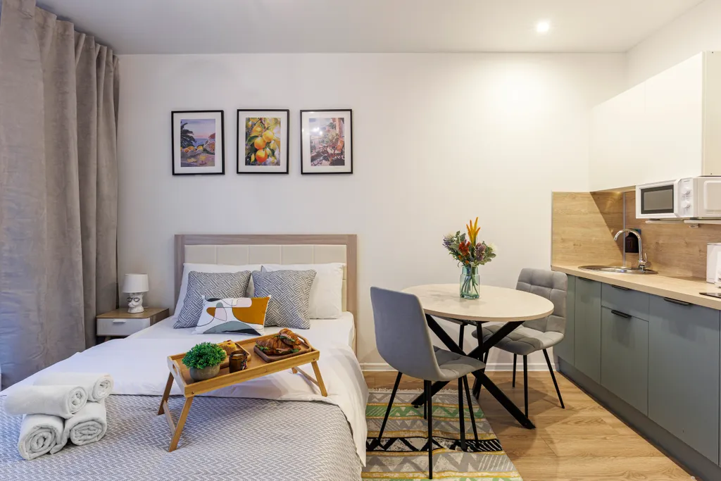 Новая студия Freedom Lemon Flat Vnukovo в 15 мин от аэропорта Внуково