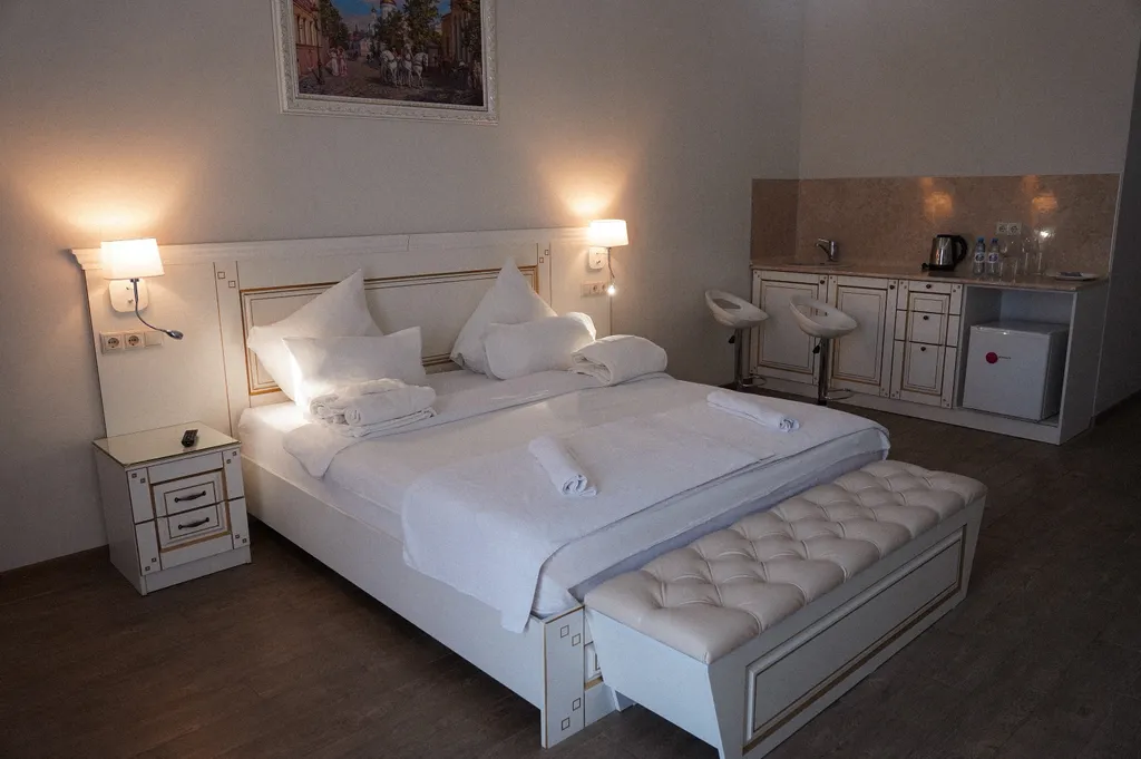 Квартира Квартира Суперлюкс с кроватью размера «queen-size» — Борисовка