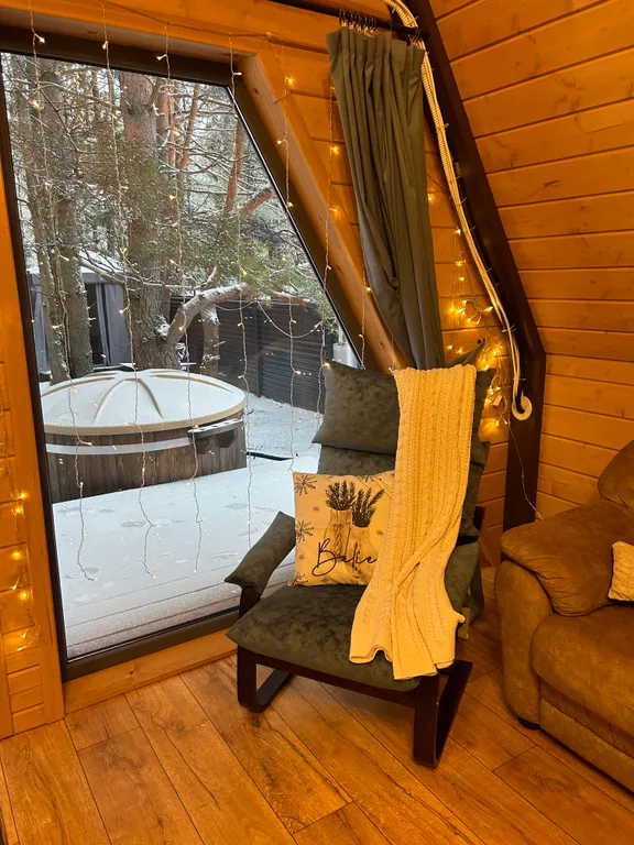 Уютный дом а-фрейм