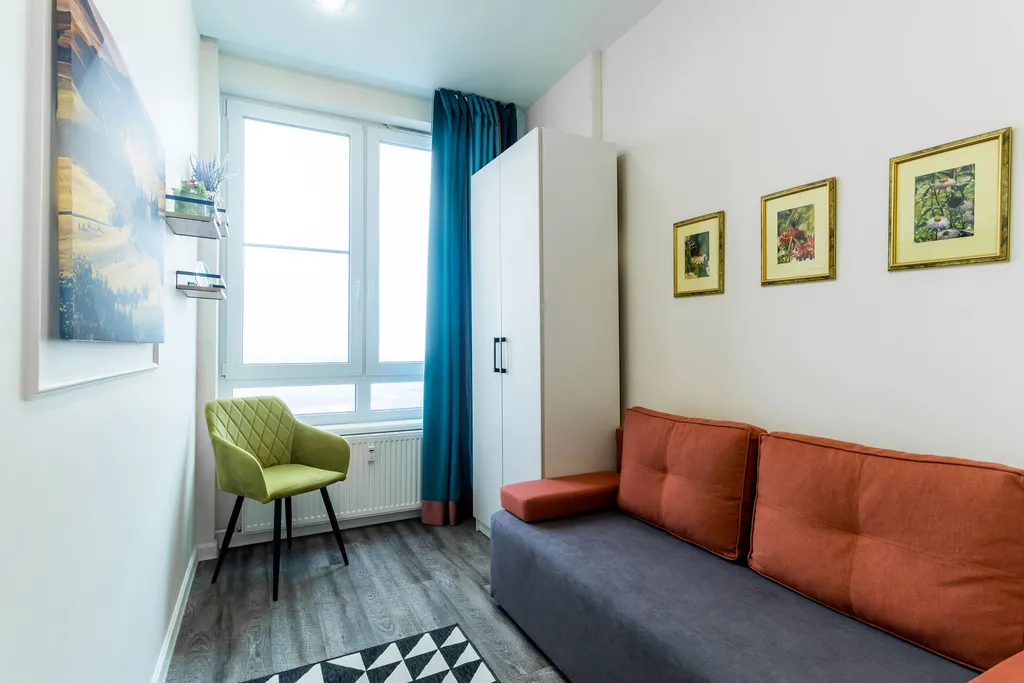 Стильные апартаменты с 2 спальнями