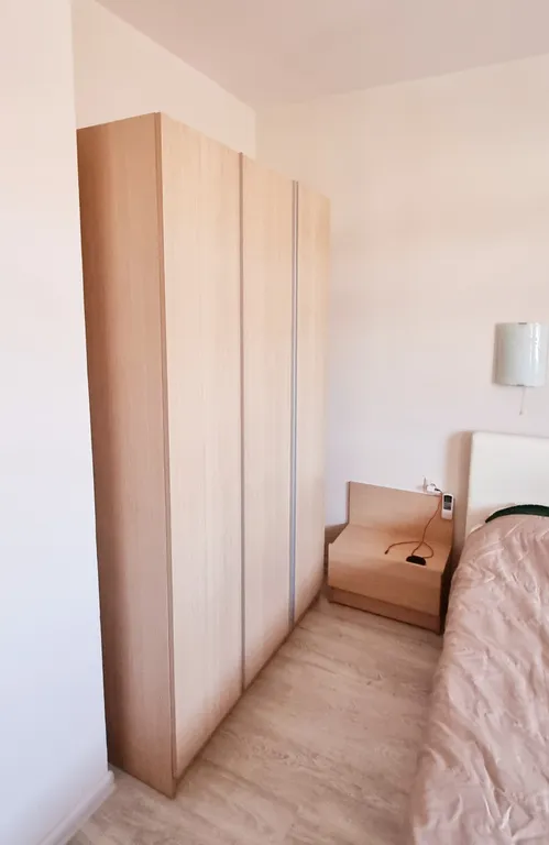 Апартаменты с 2 спальнями и огромным балконом с видом на море