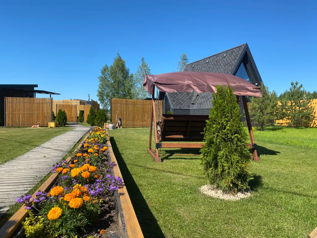 Коттедж Дизайнерский дом luxe A-frame — Дубна