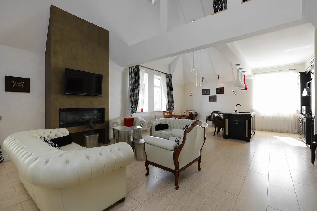 Апартаменты в 2 уровня в Центре Светлогорска