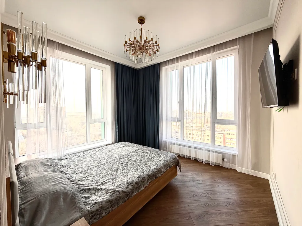 2-комнатная квартира в ЖК бизнес класса Легенда, рядом с метро — аренда посуточно в Алматы