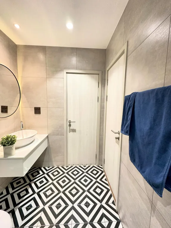 Квартира с одной спальней, пляж Наи Янг, вид на горы и бассейн 6й этаж