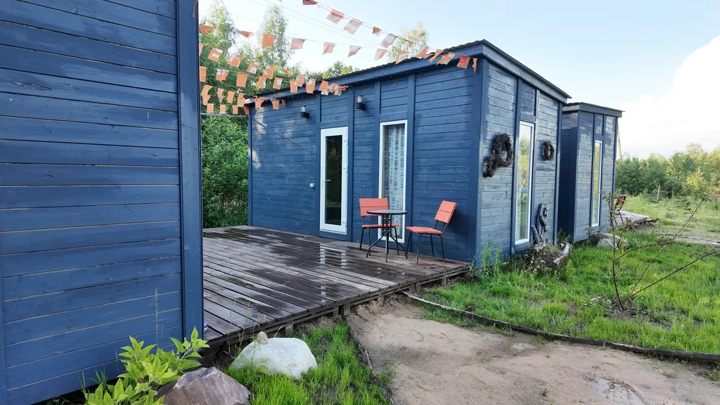 Комфортный деревянный домик