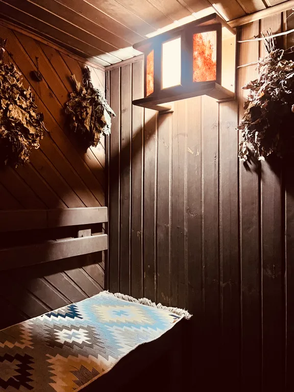 Уютный коттедж с мангалом и видом на Волгу