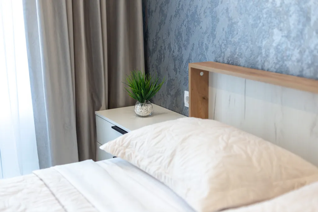 Студия с балконом и видом на горы