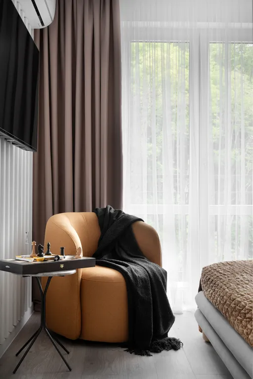 Студия с видом на лес в ЖК Летний