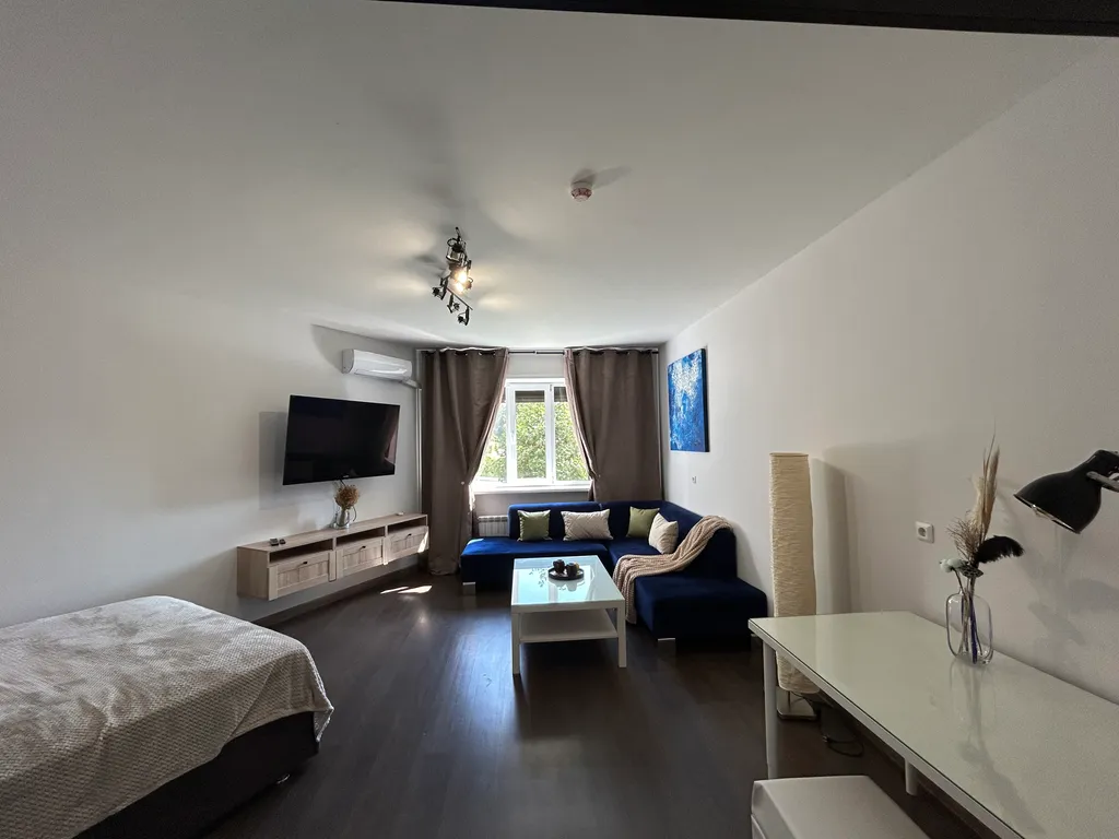 Светлая квартира у леса рядом с Волгой